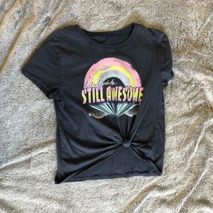 Girls Graphic Justice Tee